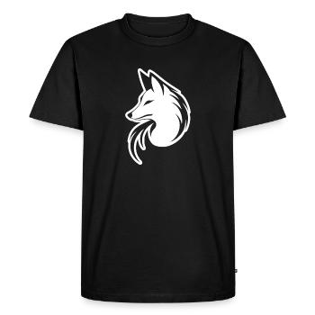 Renards Renards - T-shirt Premium bio Homme - noir - Devant - Nico (187cm)