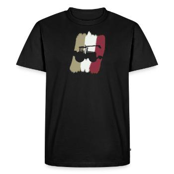 Moissonneuse-batteuse Bauer - T-shirt Premium bio Homme - noir - Devant - Nico (187cm)