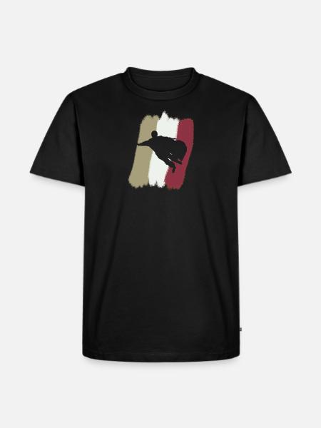 Wingsuit Flying Suit - Men's Premium Organic T-Shirt - black