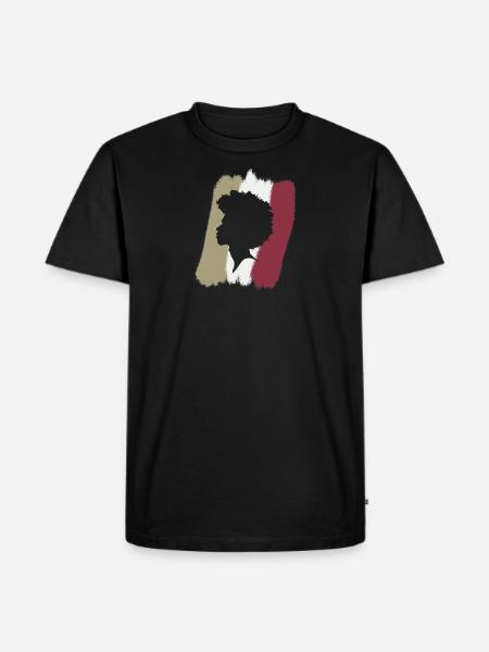 Afro Beat 70s - Men's Premium Organic T-Shirt - black