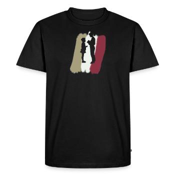Enseignant à l’école primaire Enseignant - T-shirt Premium bio Homme - noir - Devant - Nico (187cm)
