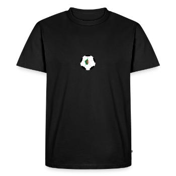 Algérie Équipe nationale de football Nation Team - T-shirt Premium bio Homme - noir - Devant - Nico (187cm)
