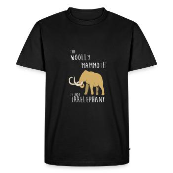 Mammouth - T-shirt Premium bio Homme - noir - Devant - Nico (187cm)