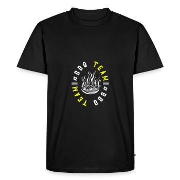 Grill Barbecue Bbq Team - Men's Premium Organic T-Shirt - black - Front - Nico (187cm)