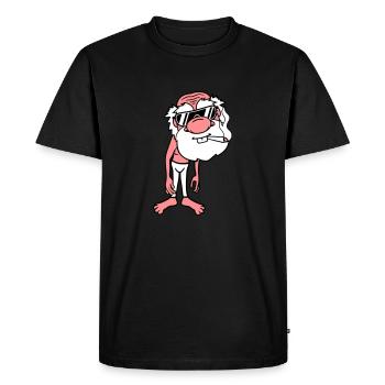 cool cool fumée lunettes de soleil - T-shirt Premium bio Homme - noir - Devant - Nico (187cm)