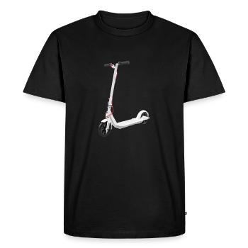 Sport scooter - Men's Premium Organic T-Shirt - black - Front - Nico (187cm)