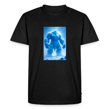 Jötunn Anciens géants opposant des dieux dans la mythologie nordique - T-shirt Premium bio Homme - noir - Devant - Nico (187cm)