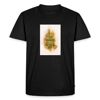 Brass Cathedral - Men's Premium Organic T-Shirt - black - Front - Nico (187cm)