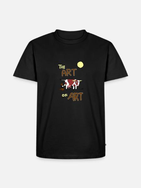 the ART OF ART - Men's Premium Organic T-Shirt - black