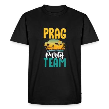 L’équipe du parti de Prague - T-shirt Premium bio Homme - noir - Devant - Nico (187cm)