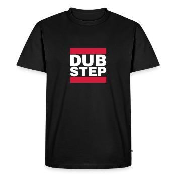 Dubstep - T-shirt Premium bio Homme - noir - Devant - Nico (187cm)