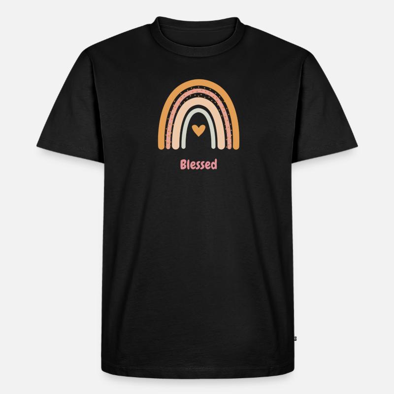 Bless Rainbow - Böhmisch - Männer Premium Bio T-Shirt - undefined