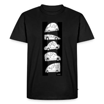 Cars - Men's Premium Organic T-Shirt - black - Front - Nico (187cm)