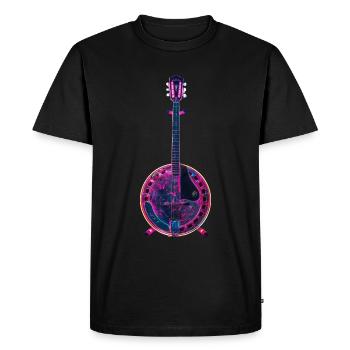 Banjo - T-shirt Premium bio Homme - noir - Devant - Nico (187cm)