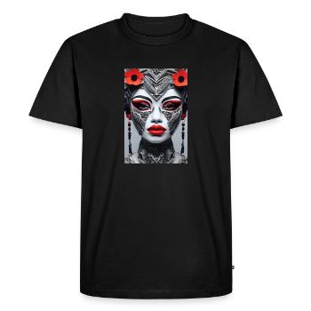 Asian Beauty#9 - T-shirt Premium bio Homme - noir - Devant - Nico (187cm)