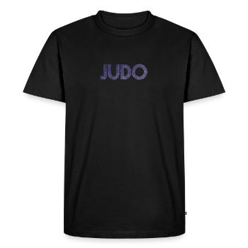 judo - T-shirt Premium bio Homme - noir - Devant - Nico (187cm)