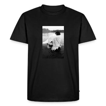 Affaire de Grace - T-shirt Premium bio Homme - noir - Devant - Nico (187cm)