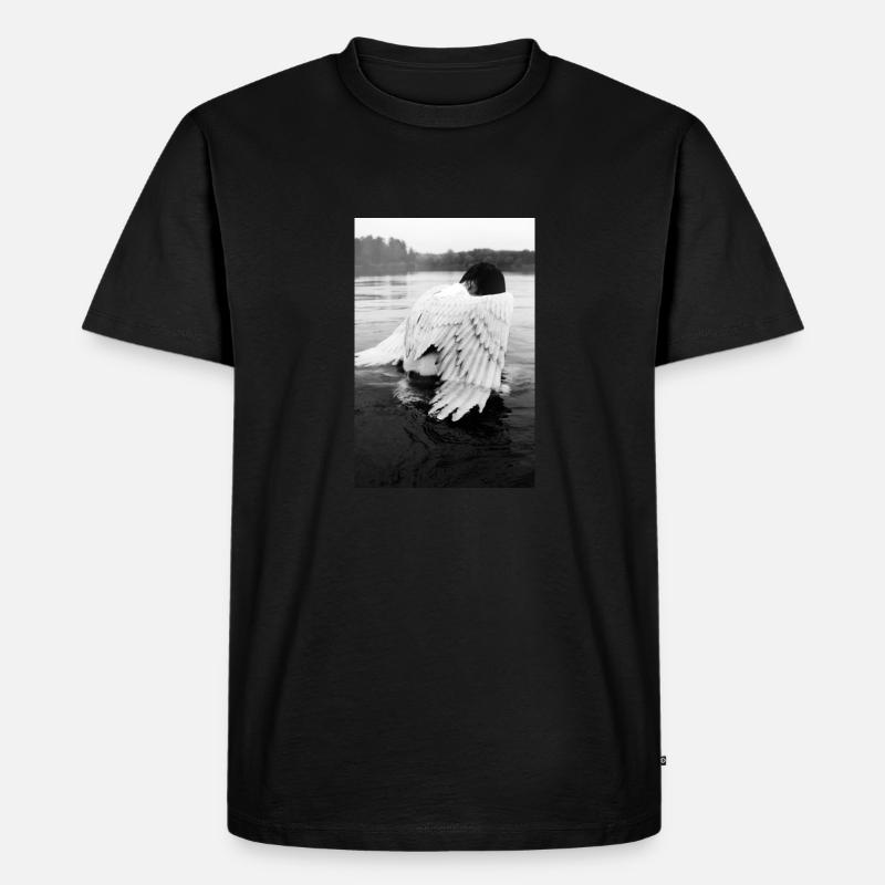 Fall from Grace - Männer Premium Bio T-Shirt - Schwarz