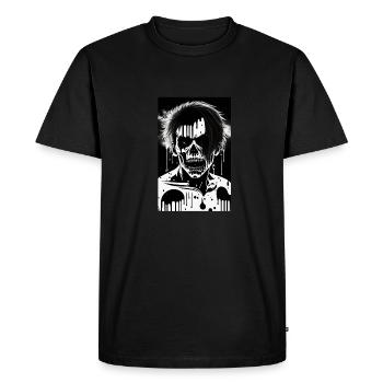 MELTING ZOMBIE MANGA 3 - T-shirt Premium bio Homme - noir - Devant - Nico (187cm)
