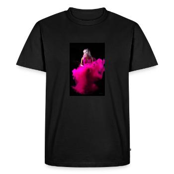 Magenta Beauté 4 - T-shirt Premium bio Homme - noir - Devant - Nico (187cm)
