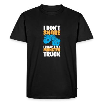 Monster Truck - T-shirt Premium bio Homme - noir - Devant - Nico (187cm)