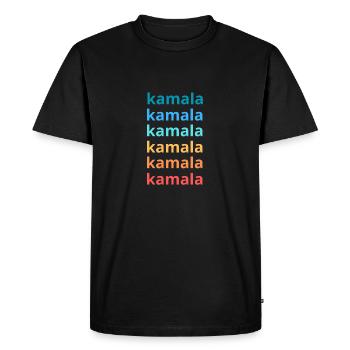 Kamala Harris, Kamala Harris 2024 - T-shirt Premium bio Homme - noir - Devant - Nico (187cm)