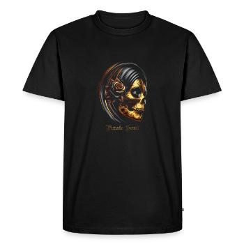santa muerte - T-shirt Premium bio Homme - noir - Devant - Nico (187cm)