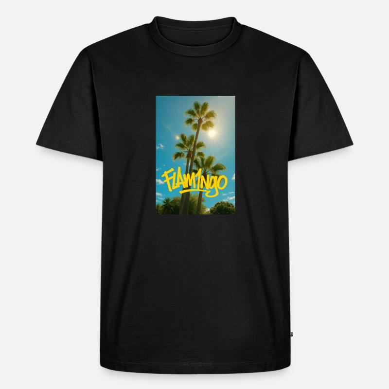 131B36D6 5B8C 4A40 ACAA 4577DE940DBF - Männer Premium Bio T-Shirt - Schwarz