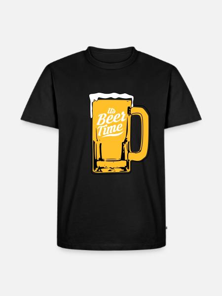 Beer design - Men's Premium Organic T-Shirt - black