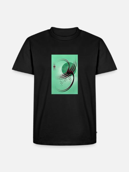 Modern Art - Men's Premium Organic T-Shirt - black