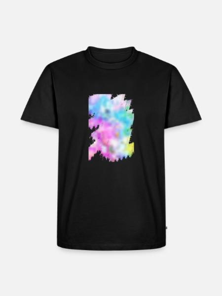 Farben - Männer Premium Bio T-Shirt - Schwarz