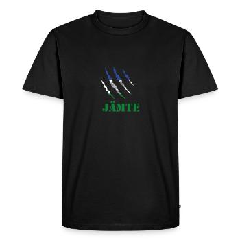jamteclaw - Men's Premium Organic T-Shirt - black - Front - Nico (187cm)