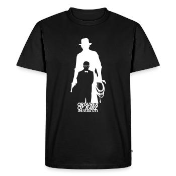 Références de Rare Films Cinéma - T-shirt Premium bio Homme - noir - Devant - Nico (187cm)