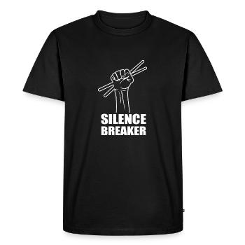 Drums, Drum, Music, Instrument - Men's Premium Organic T-Shirt - black - Front - Nico (187cm)