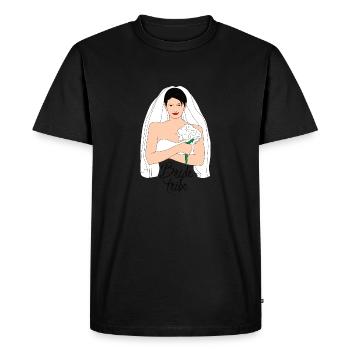 Bride Tribe Black 2 - T-shirt Premium bio Homme - noir - Devant - Nico (187cm)