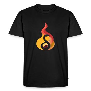 Snakes Snake Eggs Snake Bite - Men's Premium Organic T-Shirt - black - Front - Nico (187cm)