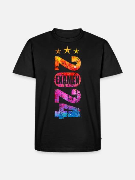 Examen 2024 - Männer Premium Bio T-Shirt - Schwarz