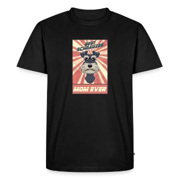 Meilleur Schnauzer miniature Maman Jamais I Schnauzer - T-shirt Premium bio Homme - noir - Devant - Nico (187cm)