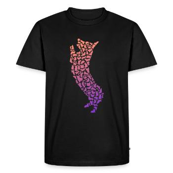 Cardigan Welsh Corgi Mom Girl Corgi Dog - T-shirt Premium bio Homme - noir - Devant - Nico (187cm)