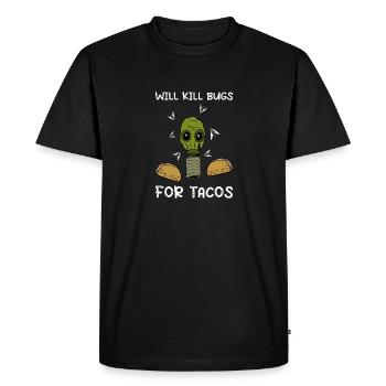 Exterminator Exterminator Pest Control - Men's Premium Organic T-Shirt - black - Front - Nico (187cm)