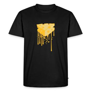 goutte graffiti fondu fondre pulvérisation kaes - T-shirt Premium bio Homme - noir - Devant - Nico (187cm)