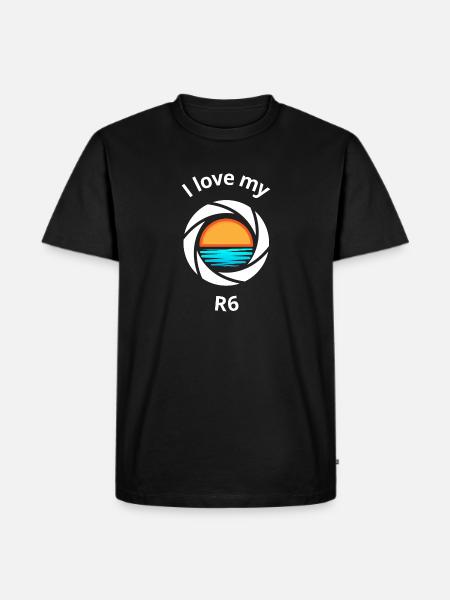I love my R6 - Men's Premium Organic T-Shirt - black