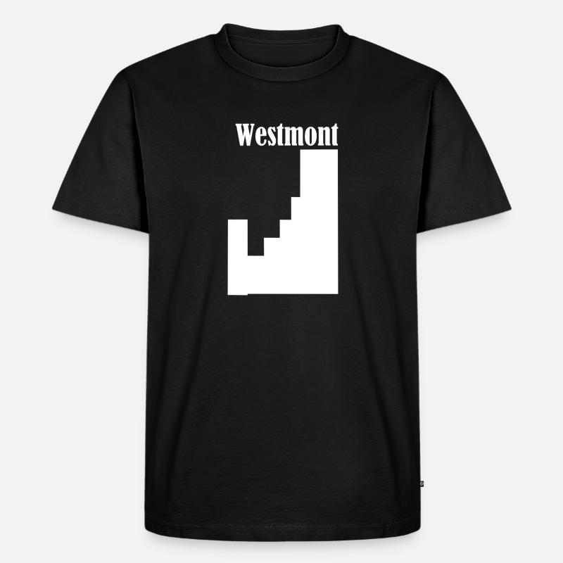Westmont - Männer Premium Bio T-Shirt - Schwarz