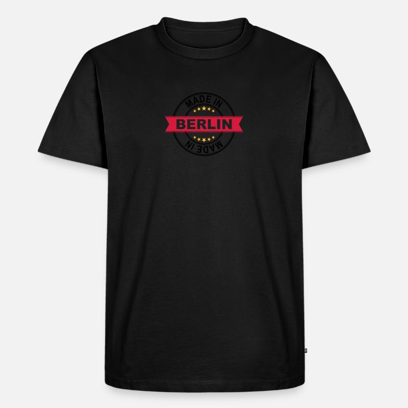 Made in Berlin - Männer Premium Bio T-Shirt - undefined