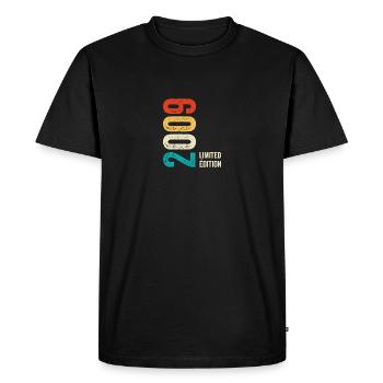 2009 LIMITED EDITION - T-shirt Premium bio Homme - noir - Devant - Nico (187cm)