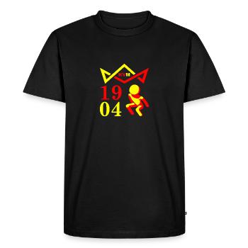 KaVe - Men's Premium Organic T-Shirt - black - Front - Nico (187cm)