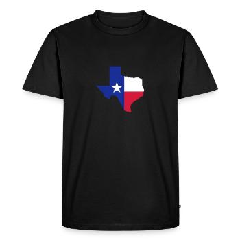 Texas - T-shirt Premium bio Homme - noir - Devant - Nico (187cm)