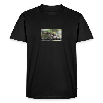 Insect - Men's Premium Organic T-Shirt - black - Front - Nico (187cm)