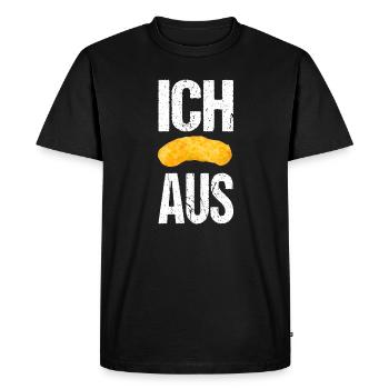 Ich Flippe Aus Snack Humor Wortspiel - Männer Premium Bio T-Shirt - Schwarz - Vorne - Nico (187cm)