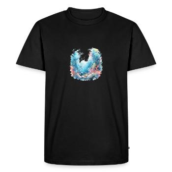 Underwater - Men's Premium Organic T-Shirt - black - Front - Nico (187cm)